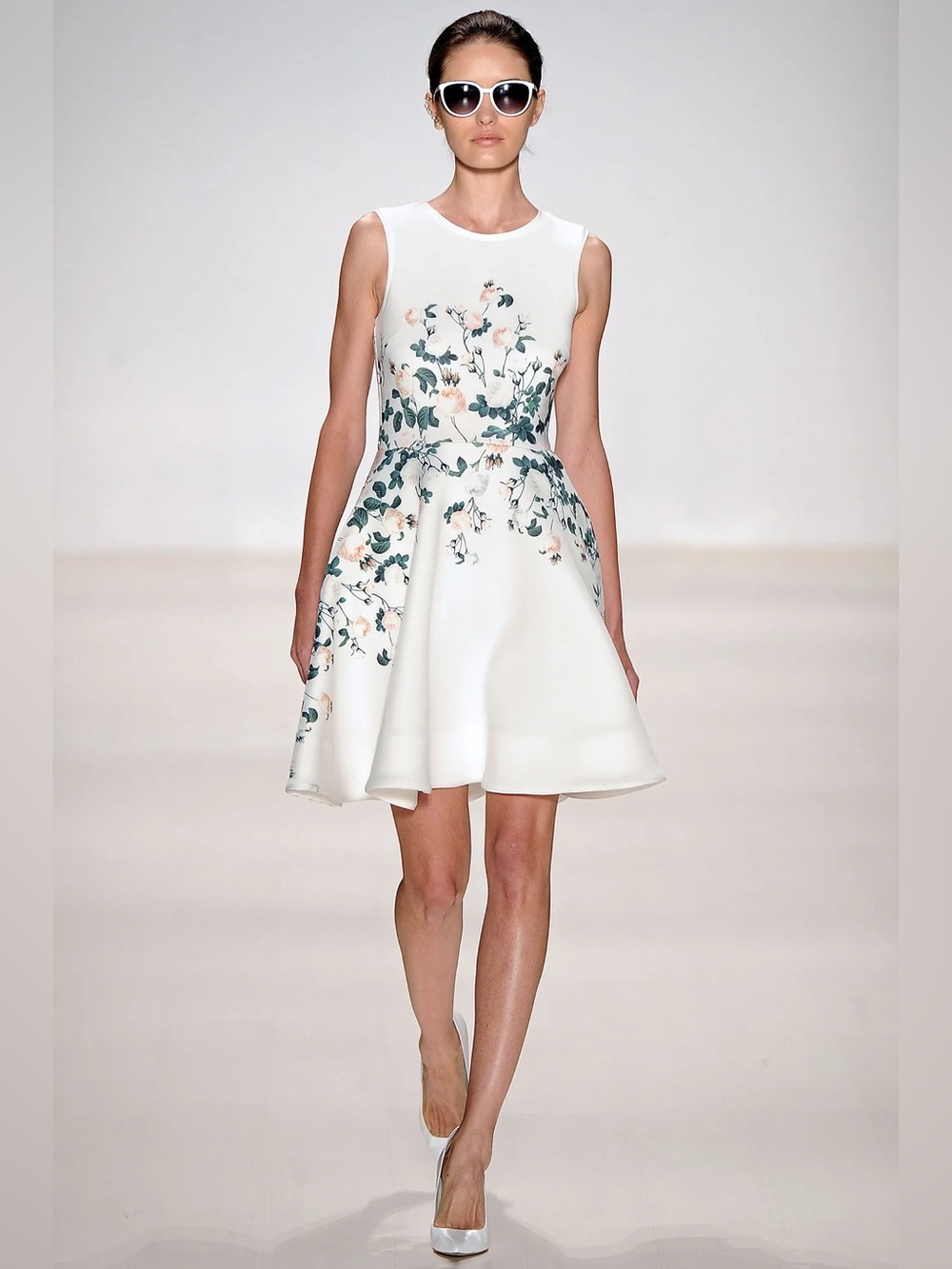 NWT Erin Fetherston Anthropologie Sweetheart Roses Floral Dress Size 6